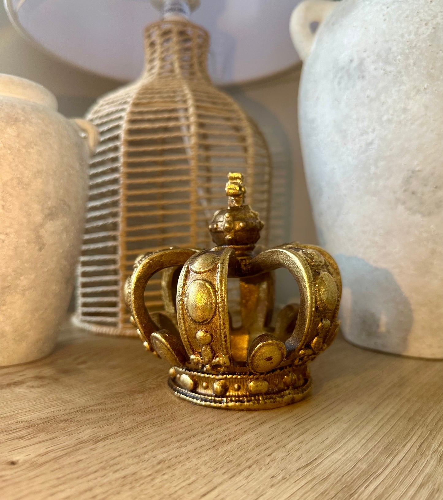 Golden Crown Ornament