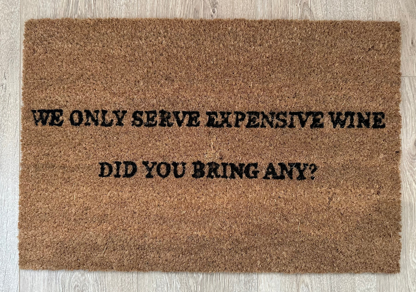 Expensive Wine Doormat
