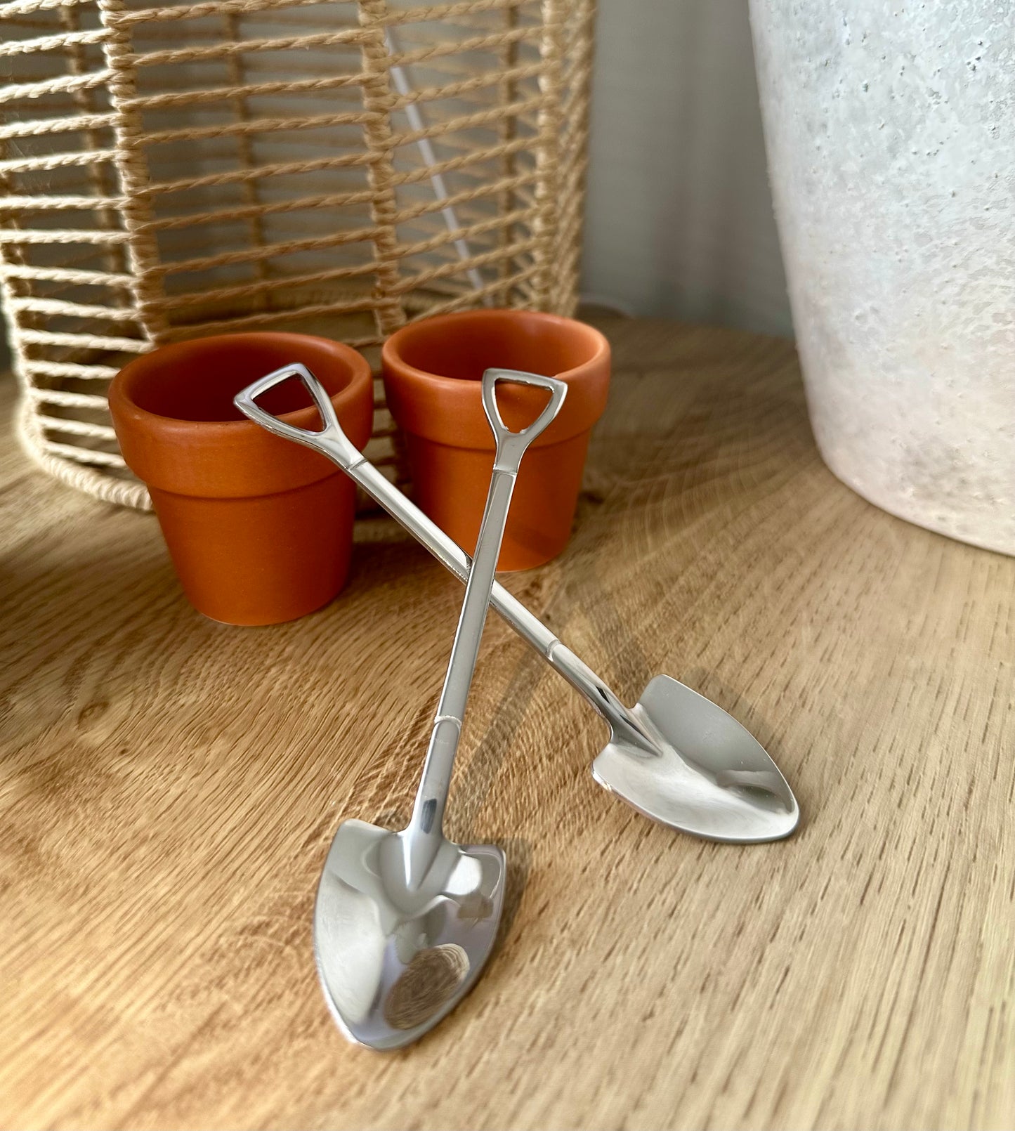 Plant Pot and Shovel Egg Cups