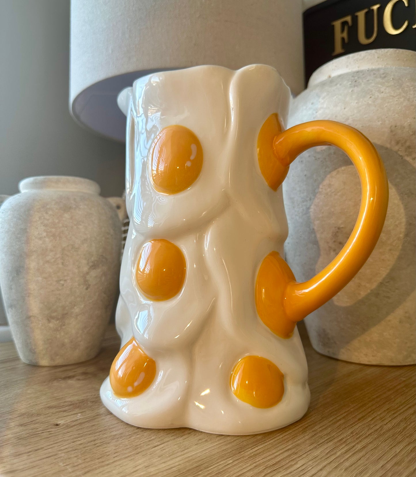 Fried Egg Jug