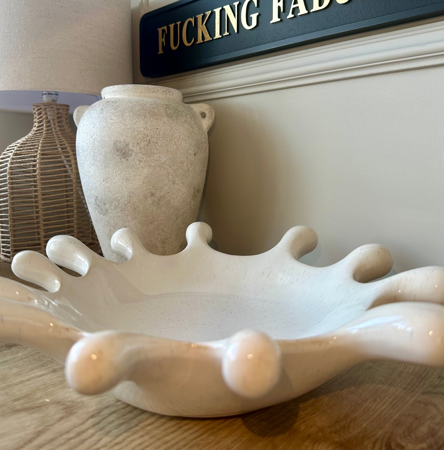 Ceramic “Splash” Bowl