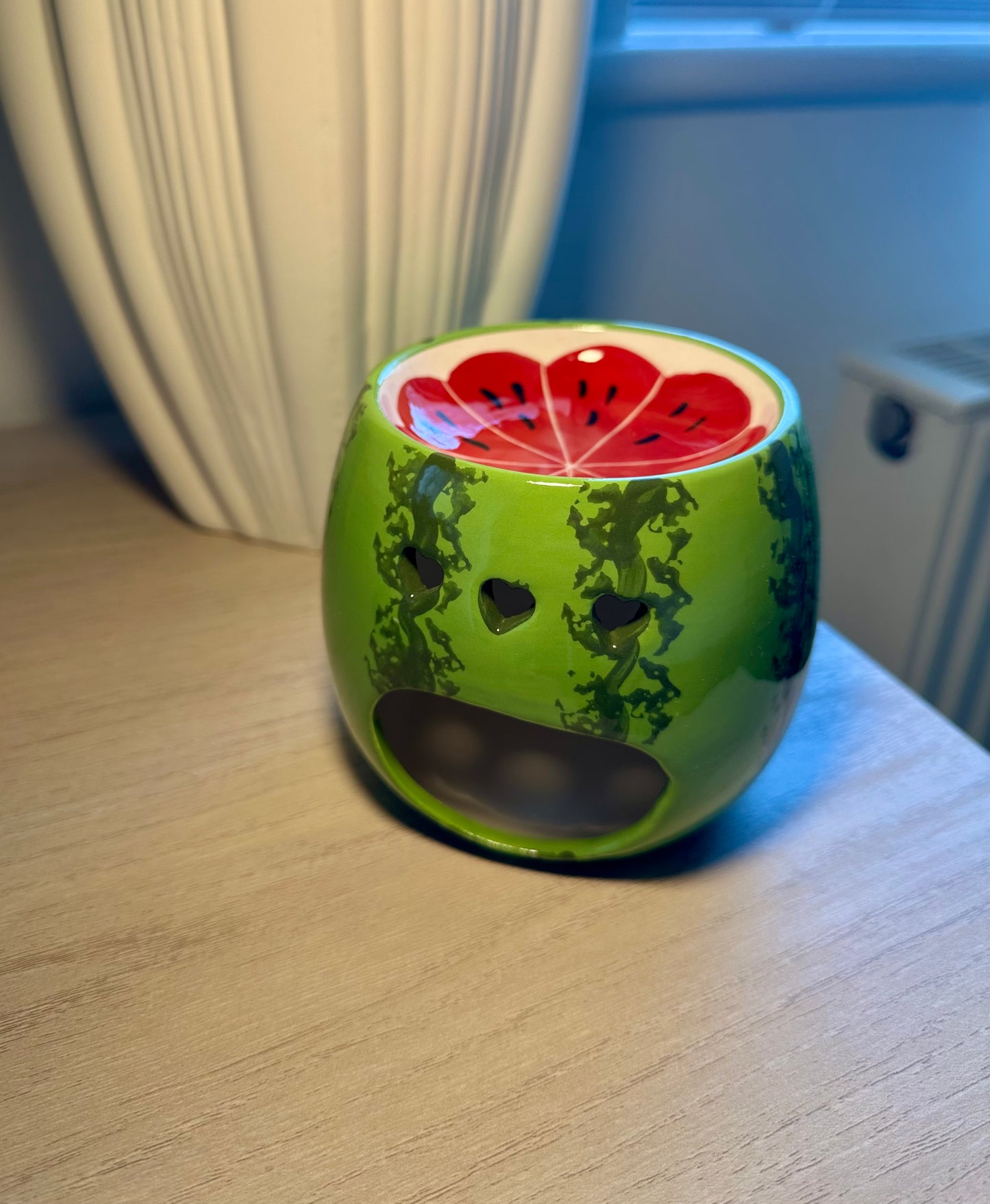 Watermelon oil warmer