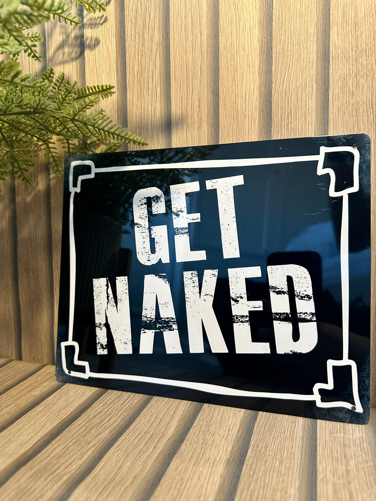 Get Naked Sign