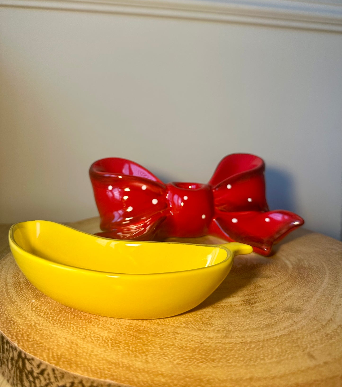 Small Banana Trinket Dish