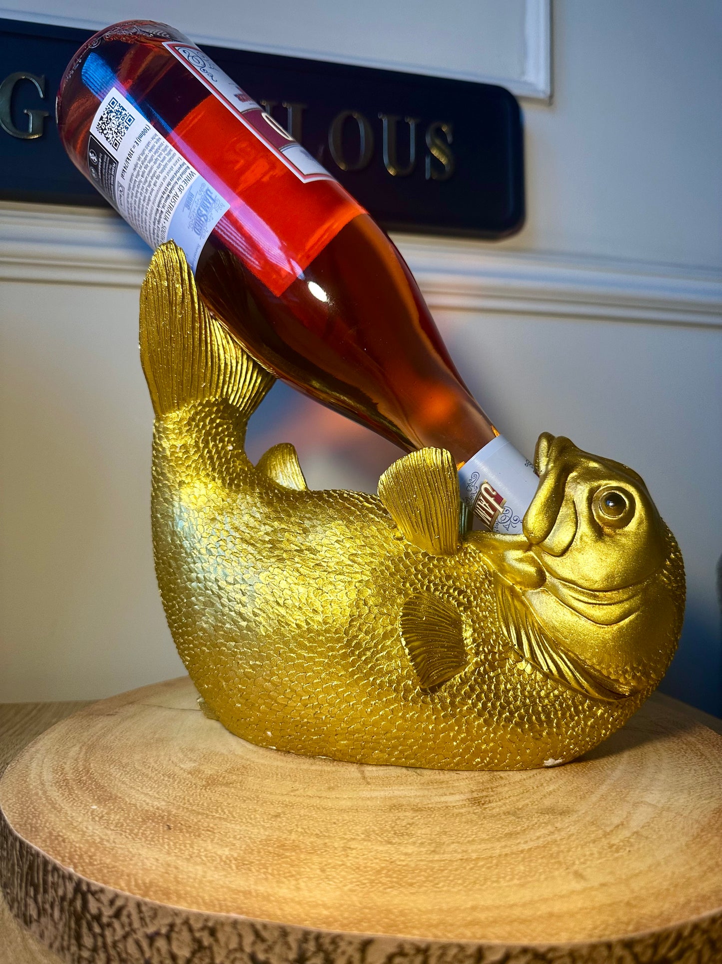 'Thirsty Fish' Bottle Holder