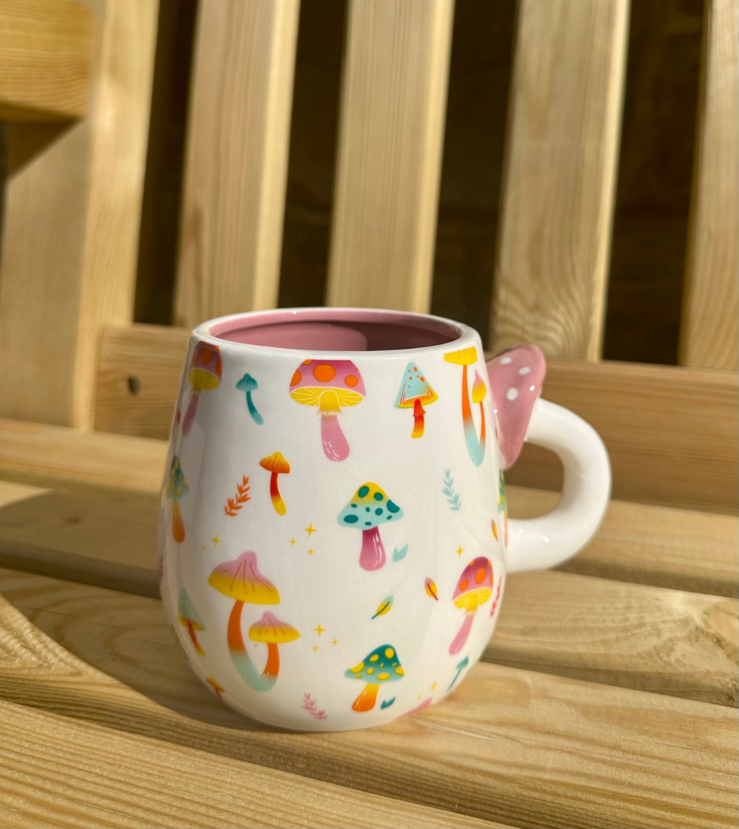 Large Mushroom Mug