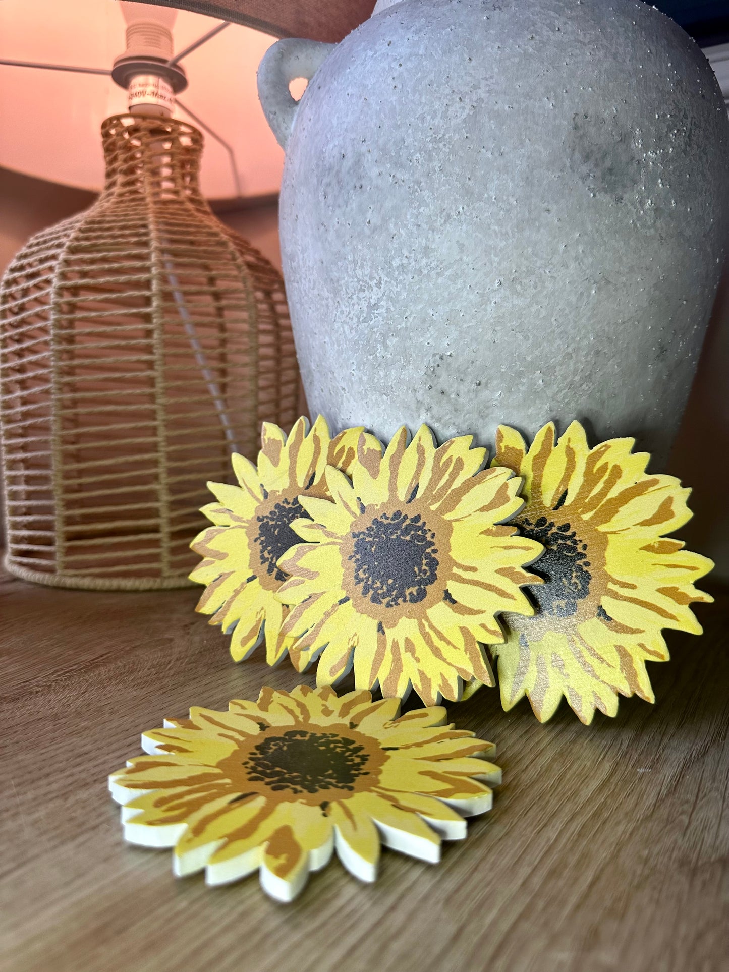 Sunflower Coasters