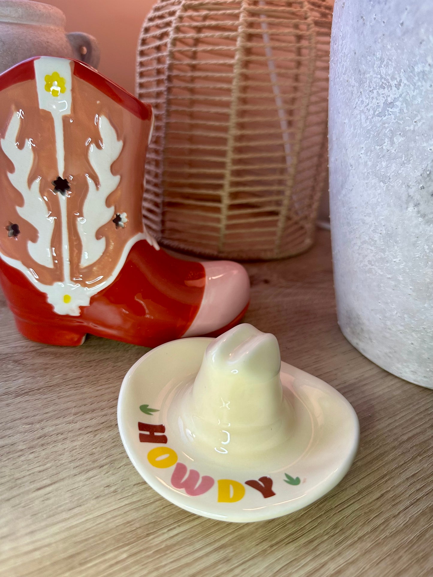 Cowboy Trinket Dish