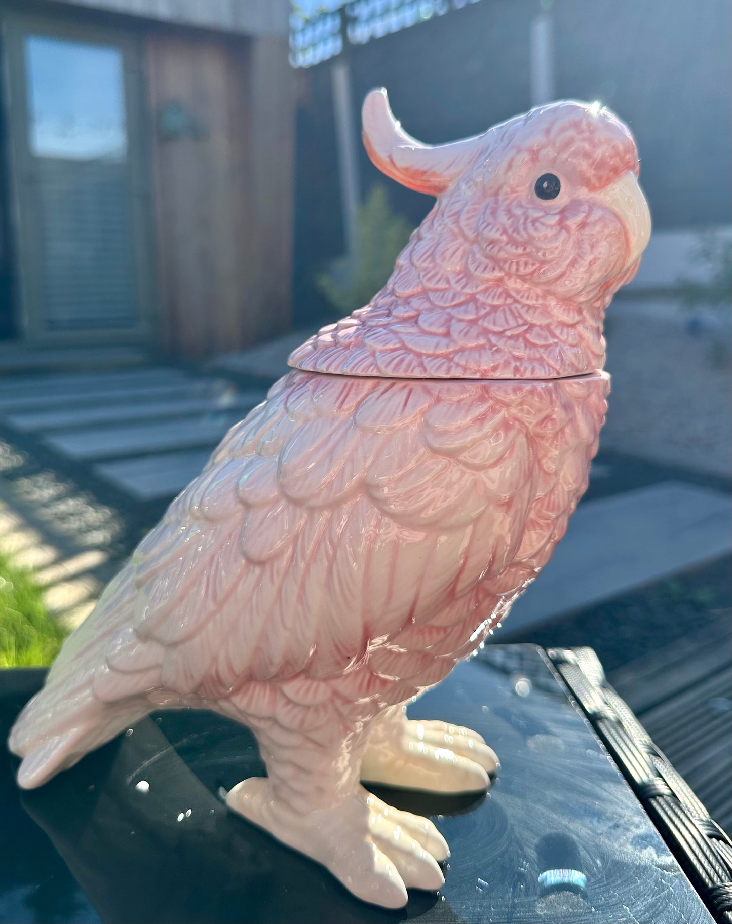 Parrot Storage Vase
