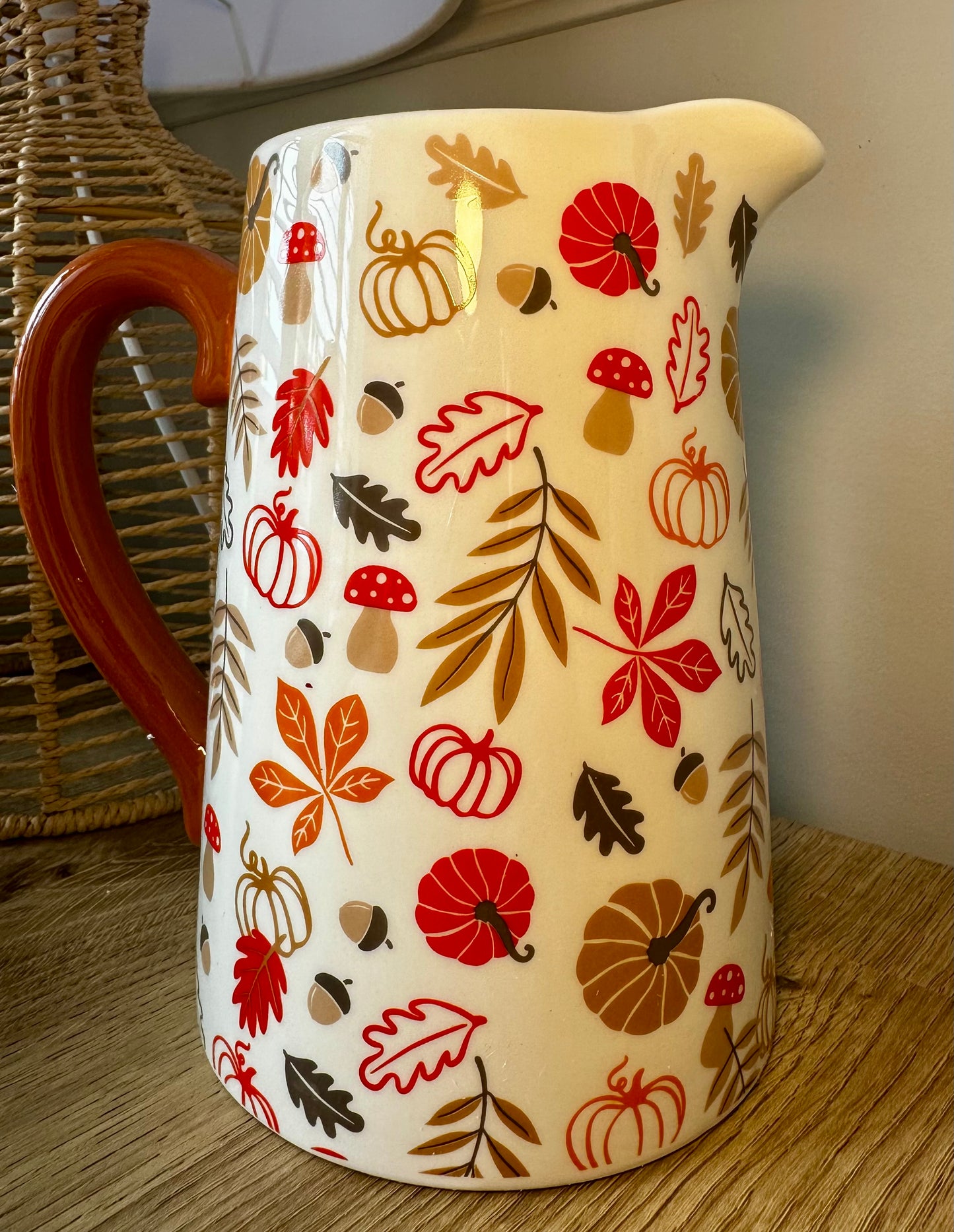 Autumn Print Jug