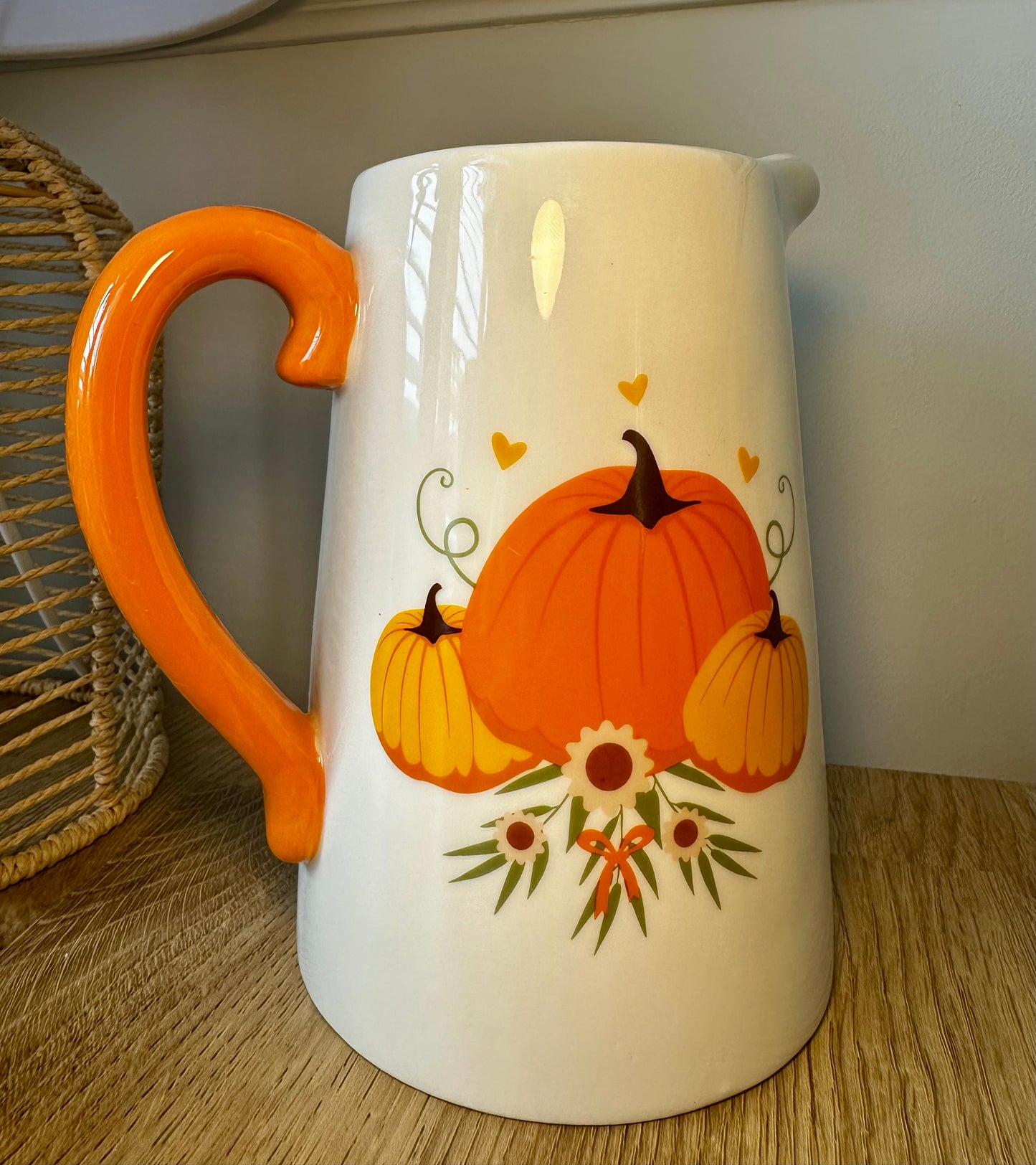 Pumpkin Jug Vase