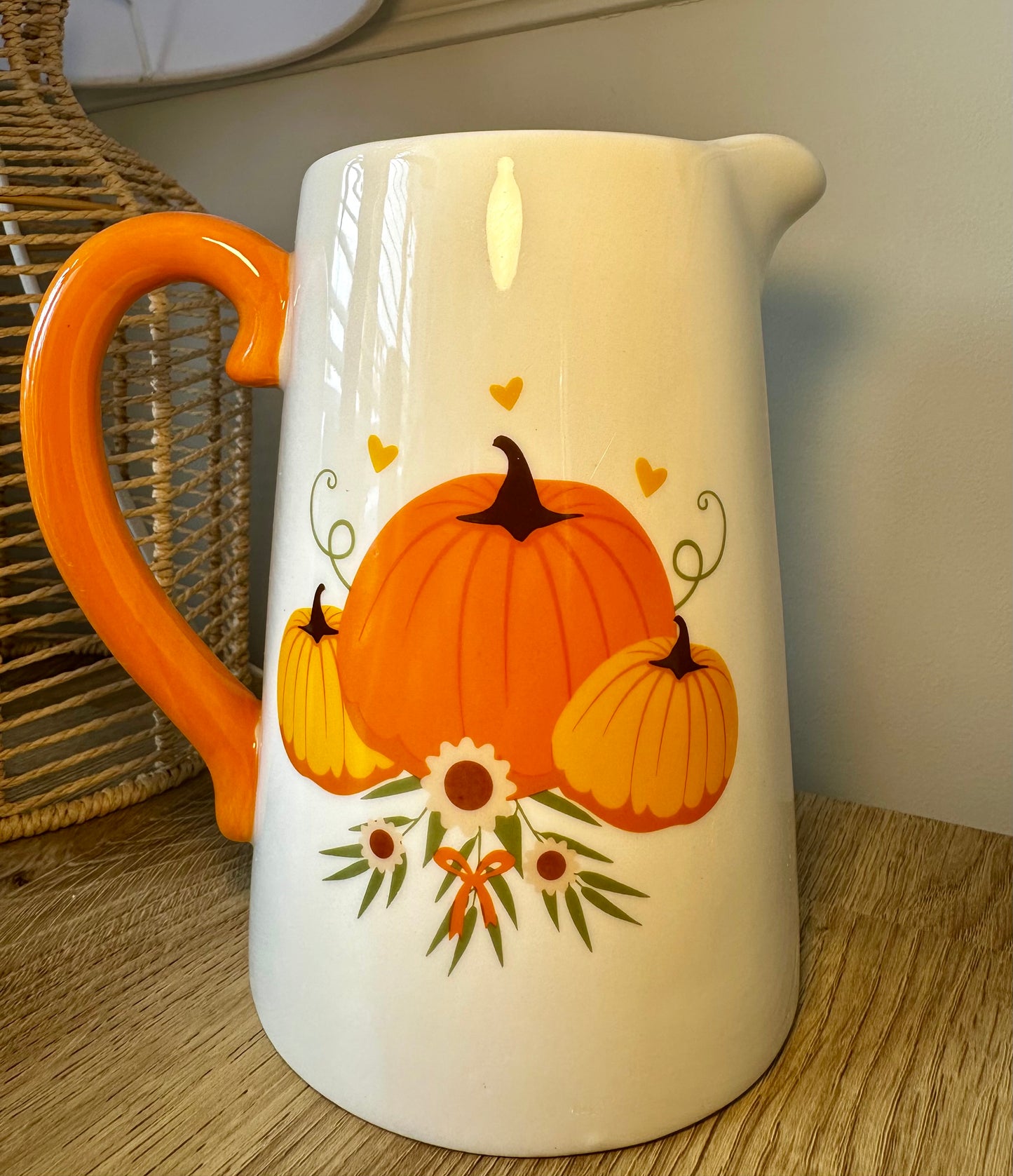 Pumpkin Jug Vase