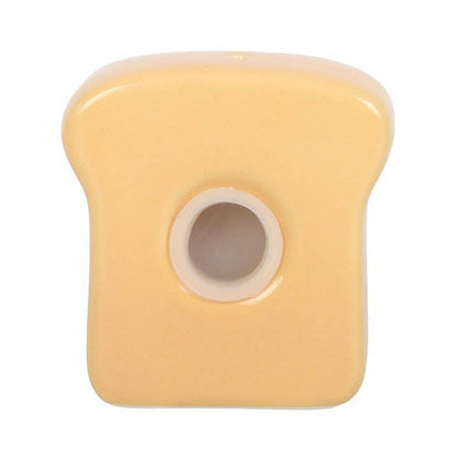 Toast Salt and Pepper Shakers in Toaster Holder