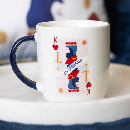 His Lordship Father's Day Playing Card Mug