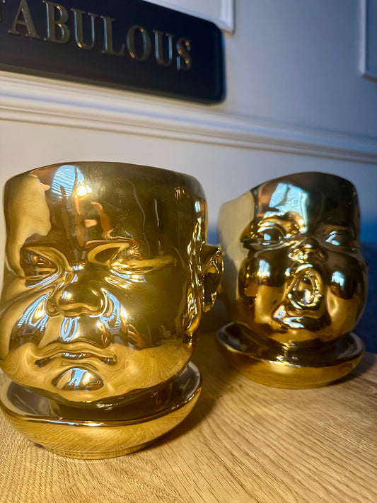 Baby Face Set Of 2 Pots