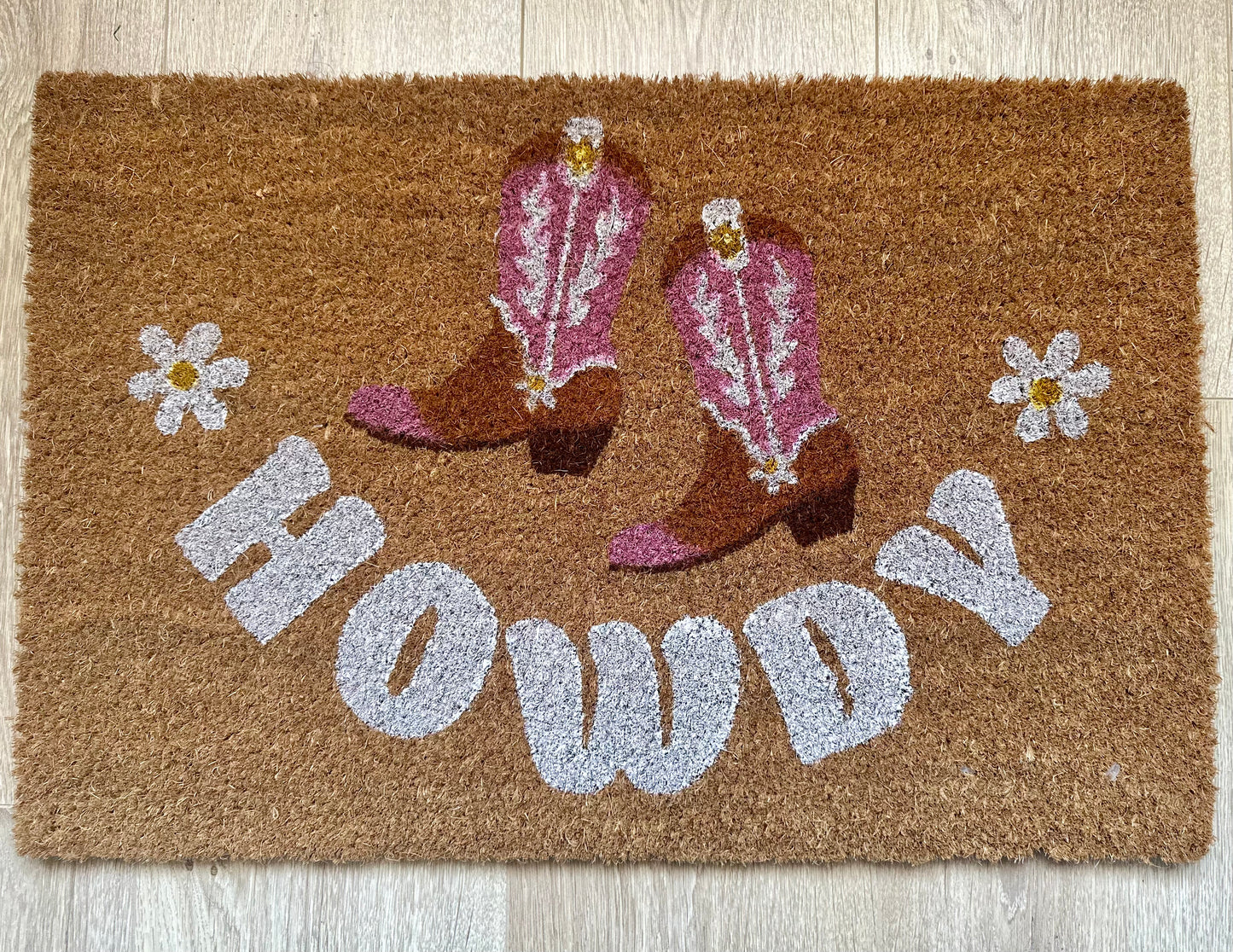 Howdy Door Mat