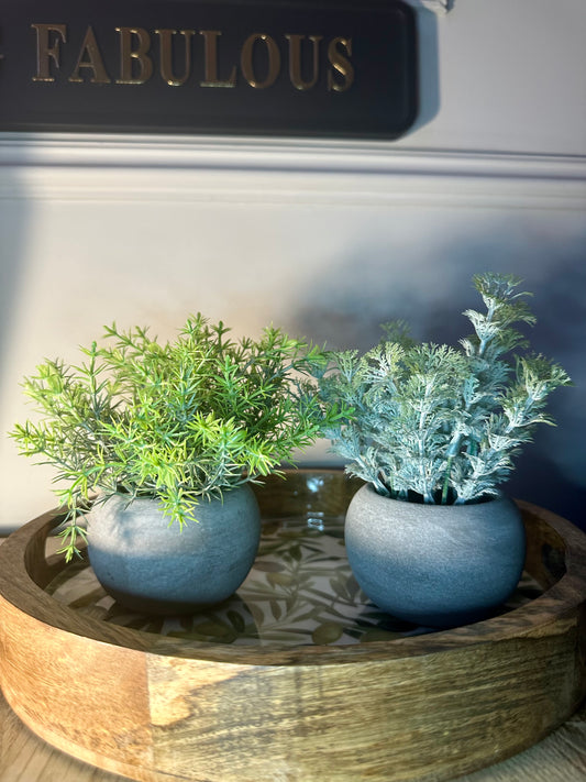 Artificial Small Planters
